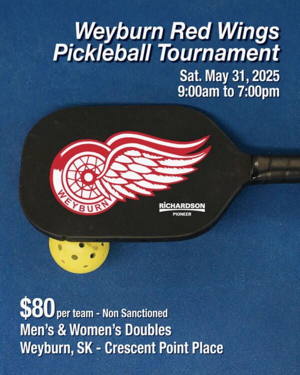 Weyburn Red Wings Pickleball Tournament