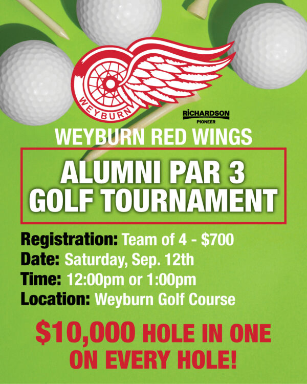 RED WINGS ALUMNI PAR 3 REGISTRATION – NOW OPEN!